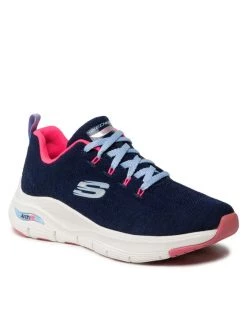 Συμφωνίες 🤩 Skechers Γυναίκες Υποδήματα Παπούτσια Comfy Wave 149414/NVHP Σκούρο μπλε 🛒