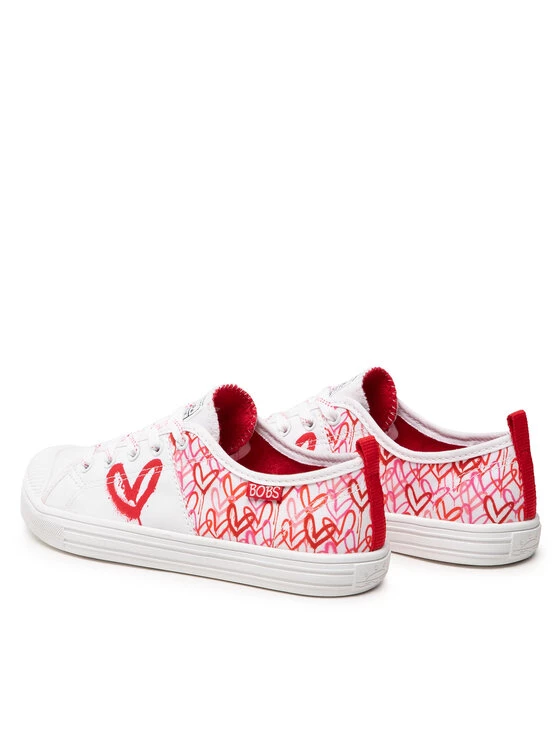 Πολύ καλή προσφορά ✨ Skechers Γυναίκες Κλειστά Παπούτσια 👟 Sneakers All Corazon 113952/WRPK Λευκό ❤️ 5 Πολύ καλή προσφορά ✨ Skechers Γυναίκες Κλειστά Παπούτσια 👟 Sneakers All Corazon 113952/WRPK Λευκό ❤️ - Image 3