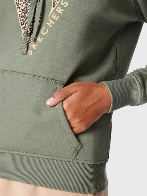 Προώθηση 🧨 Skechers Γυναίκες Μπλούζες Μπλούζα Diamond Wild One WHD75 Πράσινο Regular Fit 🎉 7 Προώθηση 🧨 Skechers Γυναίκες Μπλούζες Μπλούζα Diamond Wild One WHD75 Πράσινο Regular Fit 🎉 - Image 5