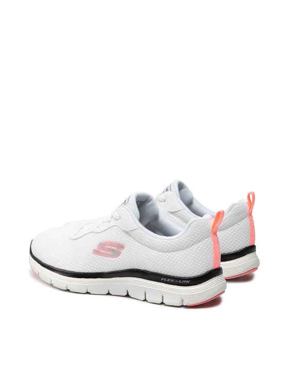 Η καλύτερη συμφωνία 💯 Skechers Γυναίκες Παπούτσια Άρσης Βαρών Παπούτσια Flex Appeal 4.0 149303/WBK Λευκό 👍 5 Η καλύτερη συμφωνία 💯 Skechers Γυναίκες Παπούτσια Άρσης Βαρών Παπούτσια Flex Appeal 4.0 149303/WBK Λευκό 👍 - Image 3