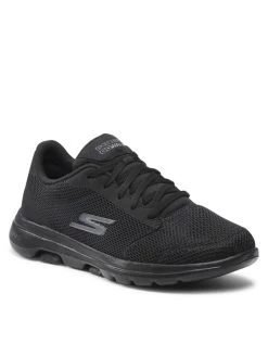 Αγορά 😀 Skechers Γυναίκες Αθλητικά Go Walk 5 15902/BBK Μαύρο 😉