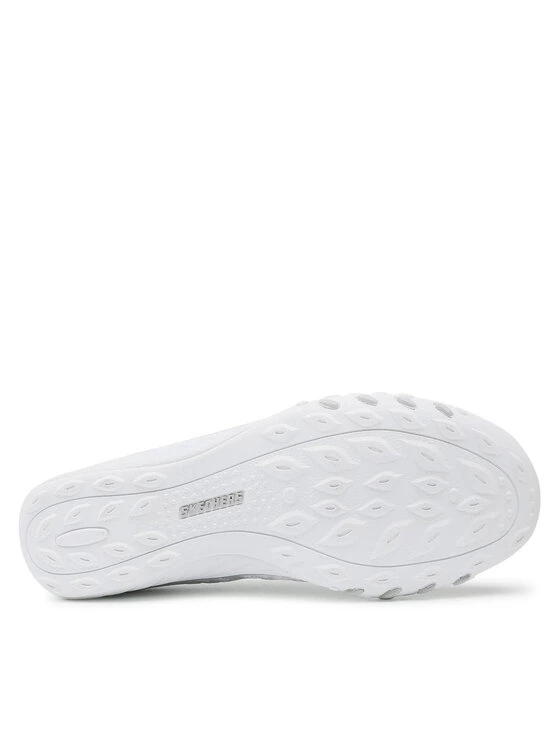 Ολοκαίνουργιο ⌛ Skechers Γυναίκες Κλειστά Παπούτσια Αθλητικά Breathe Easy 23028/WSL Λευκό 🤩 6 Ολοκαίνουργιο ⌛ Skechers Γυναίκες Κλειστά Παπούτσια Αθλητικά Breathe Easy 23028/WSL Λευκό 🤩 - Image 4