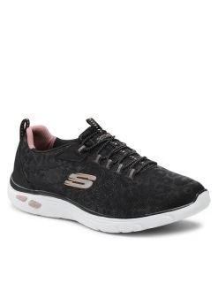 Αγορά 🔔 Skechers Γυναίκες Αθλητικά Spotted 12825/BKRG Μαύρο ⭐