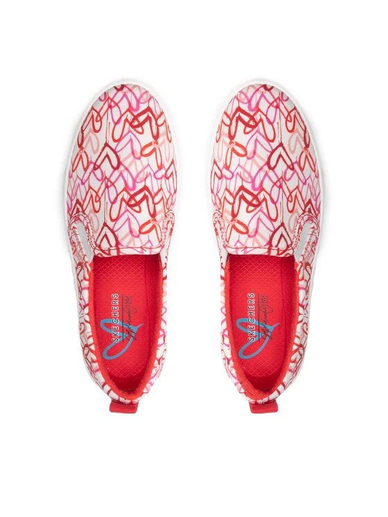 Φτηνός 👏 Skechers Γυναίκες Κλειστά Παπούτσια Πάνινα παπούτσια Poppy 155503/WRPK Κόκκινο 🌟 8 Φτηνός 👏 Skechers Γυναίκες Κλειστά Παπούτσια Πάνινα παπούτσια Poppy 155503/WRPK Κόκκινο 🌟 - Image 6