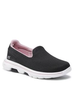 Εκπτωση 🥰 Skechers Γυναίκες Κλειστά Παπούτσια Κλειστά παπούτσια Go Walk 5 124244/BKLP Μαύρο 🎉