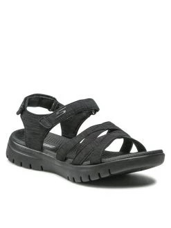 Τοπ 10 ✨ Skechers Γυναίκες Σανδάλια On-The-Go Flex 140318/BBK Μαύρο ✨