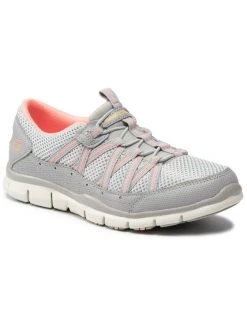Ολοκαίνουργιο 🌟 Skechers Γυναίκες Αθλητικά My Business 104061/GYPK Γκρι 🧨