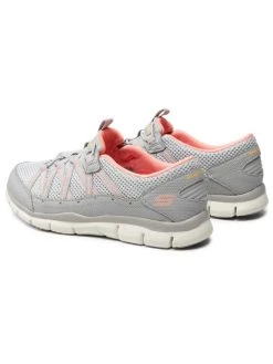 Ολοκαίνουργιο 🌟 Skechers Γυναίκες Αθλητικά My Business 104061/GYPK Γκρι 🧨 -Skechers Κατάστημα unnamed file 1727