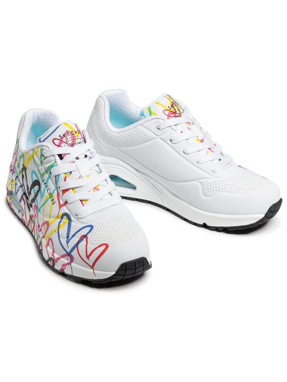 Η καλύτερη συμφωνία 💯 Skechers Γυναίκες Κλειστά Παπούτσια Αθλητικά Spread The Love 155507/WMLT Λευκό ✔️ 7 Η καλύτερη συμφωνία 💯 Skechers Γυναίκες Κλειστά Παπούτσια Αθλητικά Spread The Love 155507/WMLT Λευκό ✔️ - Image 5