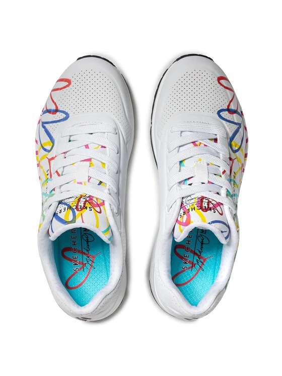 Η καλύτερη συμφωνία 💯 Skechers Γυναίκες Κλειστά Παπούτσια Αθλητικά Spread The Love 155507/WMLT Λευκό ✔️ 8 Η καλύτερη συμφωνία 💯 Skechers Γυναίκες Κλειστά Παπούτσια Αθλητικά Spread The Love 155507/WMLT Λευκό ✔️ - Image 6