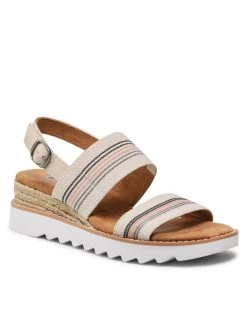 Συμφωνίες 👍 Skechers Γυναίκες Εσπαντρίγιες BOBS Tea Time 113863/NTMT Μπεζ 🤩