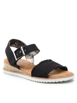 Συμφωνίες 🔥 Skechers Γυναίκες Εσπαντρίγιες BOBS Adobe Princess 113541/BLK Μαύρο ⭐