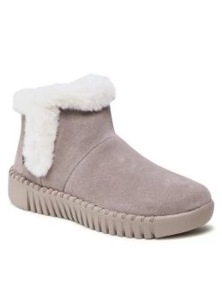 Το φθηνότερο 😉 Skechers Γυναίκες Biker Μποτάκια Μποτάκια Love Affair 144055/DKTP Γκρι 😉