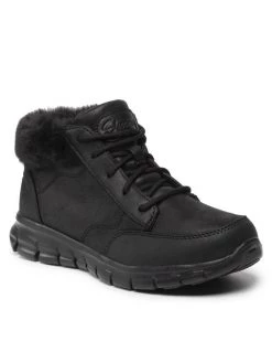 Συμφωνίες 🛒 Skechers Γυναίκες Biker Μποτάκια Μποτάκια Warm Seeker 167258/BBK Μαύρο 😍