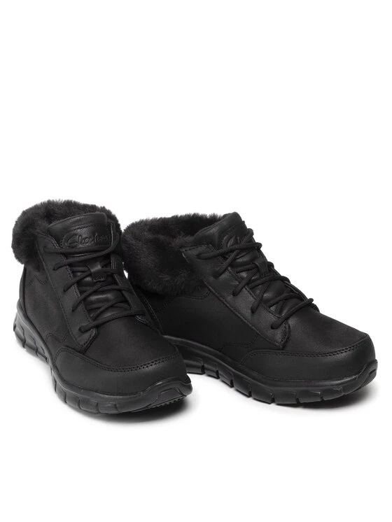 Συμφωνίες 🛒 Skechers Γυναίκες Biker Μποτάκια Μποτάκια Warm Seeker 167258/BBK Μαύρο 😍 7 Συμφωνίες 🛒 Skechers Γυναίκες Biker Μποτάκια Μποτάκια Warm Seeker 167258/BBK Μαύρο 😍 - Image 5