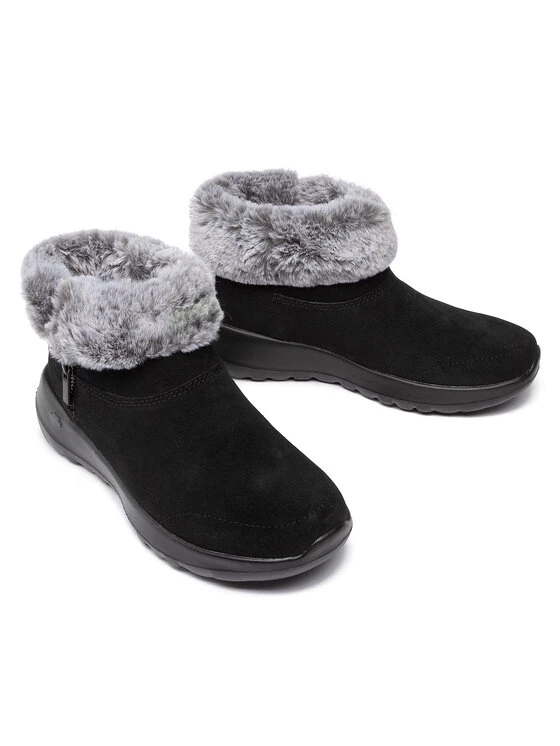 Ολοκαίνουργιο 🥰 Skechers Γυναίκες Μποτάκια On The Go Joy 144003/BKGY Μαύρο 🔥 7 Ολοκαίνουργιο 🥰 Skechers Γυναίκες Μποτάκια On The Go Joy 144003/BKGY Μαύρο 🔥 - Image 5