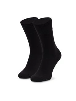 Νέος 👏 Skechers Γυναίκες Ψηλές Κάλτσες Σετ 3 ζευγάρια ψηλές κάλτσες Unisex SK41007 Μαύρο 🎁