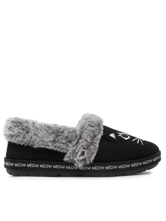 Τοπ 10 💯 Skechers Γυναίκες Παντόφλες Σπιτιού Meow Pajamas 33355/BLK Μαύρο 😀 4 Τοπ 10 💯 Skechers Γυναίκες Παντόφλες Σπιτιού Meow Pajamas 33355/BLK Μαύρο 😀 - Image 2