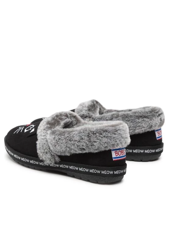 Τοπ 10 💯 Skechers Γυναίκες Παντόφλες Σπιτιού Meow Pajamas 33355/BLK Μαύρο 😀 5 Τοπ 10 💯 Skechers Γυναίκες Παντόφλες Σπιτιού Meow Pajamas 33355/BLK Μαύρο 😀 - Image 3