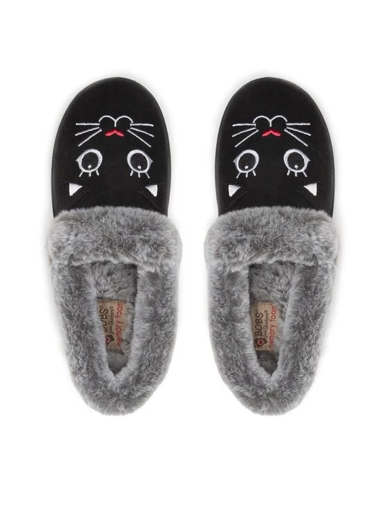 Τοπ 10 💯 Skechers Γυναίκες Παντόφλες Σπιτιού Meow Pajamas 33355/BLK Μαύρο 😀 7 Τοπ 10 💯 Skechers Γυναίκες Παντόφλες Σπιτιού Meow Pajamas 33355/BLK Μαύρο 😀 - Image 5