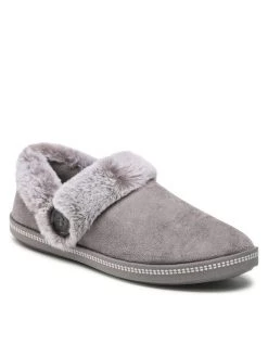 ΧΟΝΔΡΙΚΟ ΕΜΠΟΡΙΟ 🔔 Skechers Γυναίκες Παντόφλες Σπιτιού Fresh Toast 167219/CCL Γκρι 🥰