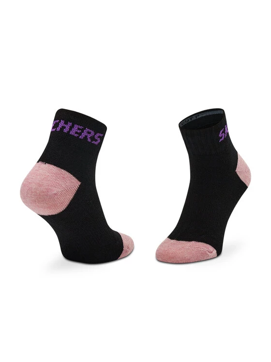 Φτηνός ???? Skechers Γυναίκες Κάλτσες Σετ 3 ζευγάρια κοντές κάλτσες Unisex SK-SK42022 Μαύρο ???? 4 Φτηνός ???? Skechers Γυναίκες Κάλτσες Σετ 3 ζευγάρια κοντές κάλτσες Unisex SK-SK42022 Μαύρο ???? - Image 2