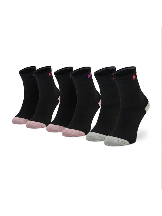 Αγορά 👏 Skechers Γυναίκες Ψηλές Κάλτσες Σετ 3 ζευγάρια ψηλές κάλτσες Unisex SK-SK41053 Μαύρο 🛒 3 Αγορά 👏 Skechers Γυναίκες Ψηλές Κάλτσες Σετ 3 ζευγάρια ψηλές κάλτσες Unisex SK-SK41053 Μαύρο 🛒