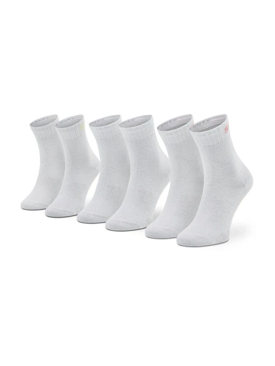 Best Pirce ❤️ Skechers Γυναίκες Ψηλές Κάλτσες Σετ 3 ζευγάρια ψηλές κάλτσες Unisex SK-SK41053 Λευκό 🌟 3 Best Pirce ❤️ Skechers Γυναίκες Ψηλές Κάλτσες Σετ 3 ζευγάρια ψηλές κάλτσες Unisex SK-SK41053 Λευκό 🌟