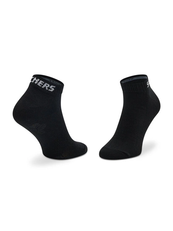 Κουπόνι 👏 Skechers Γυναίκες Κάλτσες Σετ 3 ζευγάρια κοντές κάλτσες Unisex SK43022 Μαύρο ⌛ 4 Κουπόνι 👏 Skechers Γυναίκες Κάλτσες Σετ 3 ζευγάρια κοντές κάλτσες Unisex SK43022 Μαύρο ⌛ - Image 2