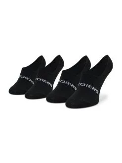 Η καλύτερη συμφωνία ⌛ Skechers Άνδρες Σοσόνια Σετ 2 ζευγάρια κάλτσες σοσόνια Unisex SK44008 Μαύρο 🥰