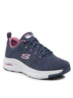ΧΟΝΔΡΙΚΟ ΕΜΠΟΡΙΟ 🥰 Skechers Γυναίκες Παπούτσια Προπόνησης Παπούτσια Glee For All 149713/NVPK Σκούρο μπλε ❤️