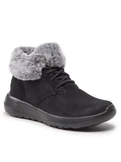 Προώθηση 🛒 Skechers Γυναίκες Μποτάκια On The Go Joy 144042/BKGY Μαύρο ⌛