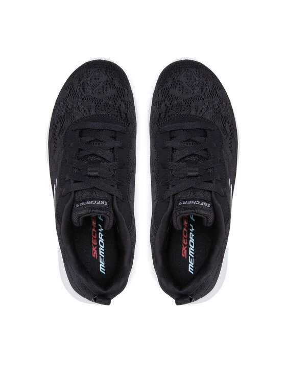 Κουπόνι ✔️ Skechers Γυναίκες Κοντά Αθλητικά Αθλητικά Homespun 12963/BKW Μαύρο ✨ 7 Κουπόνι ✔️ Skechers Γυναίκες Κοντά Αθλητικά Αθλητικά Homespun 12963/BKW Μαύρο ✨ - Image 5