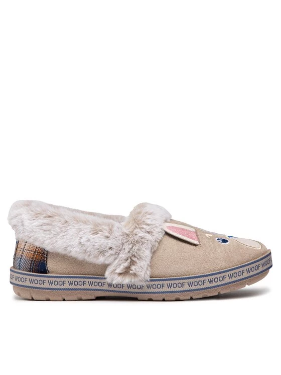 Best Pirce 🎁 Skechers Γυναίκες Παντόφλες Σπιτιού BOBS 🐶 Dog-Attitude 113482/TPE Μπεζ 🎉 4 Best Pirce 🎁 Skechers Γυναίκες Παντόφλες Σπιτιού BOBS 🐶 Dog-Attitude 113482/TPE Μπεζ 🎉 - Image 2