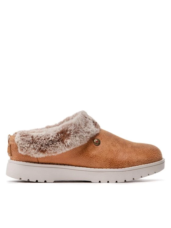 Νέος ⭐ Skechers Γυναίκες Παντόφλες Σπιτιού BOBS Indoor Remix 113362/CSN Καφέ 🎁 4 Νέος ⭐ Skechers Γυναίκες Παντόφλες Σπιτιού BOBS Indoor Remix 113362/CSN Καφέ 🎁 - Image 2