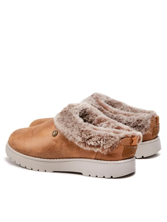 Νέος ⭐ Skechers Γυναίκες Παντόφλες Σπιτιού BOBS Indoor Remix 113362/CSN Καφέ 🎁 5 Νέος ⭐ Skechers Γυναίκες Παντόφλες Σπιτιού BOBS Indoor Remix 113362/CSN Καφέ 🎁 - Image 3