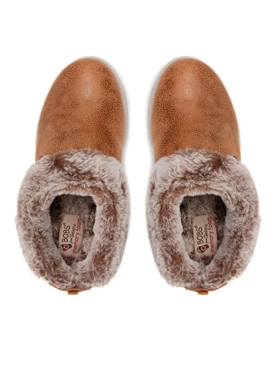 Νέος ⭐ Skechers Γυναίκες Παντόφλες Σπιτιού BOBS Indoor Remix 113362/CSN Καφέ 🎁 7 Νέος ⭐ Skechers Γυναίκες Παντόφλες Σπιτιού BOBS Indoor Remix 113362/CSN Καφέ 🎁 - Image 5