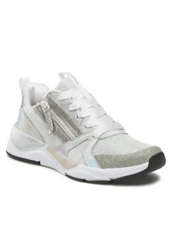 Προϋπολογισμός ❤️ Skechers Παιδιά Κοντά Αθλητικά Αθλητικά Sleek Shines 310251L/WSL Ασημί ✨