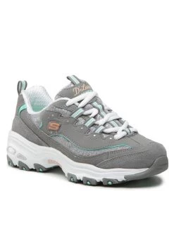 Flash Sale ⌛ Skechers Γυναίκες Αθλητικά Sparkling Rain 149060/GYMN Μαύρο Γκρι 👍
