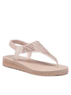 Νέος 💯 Skechers Γυναίκες Σανδάλια New Moon 32919/BLSH Ροζ ✨