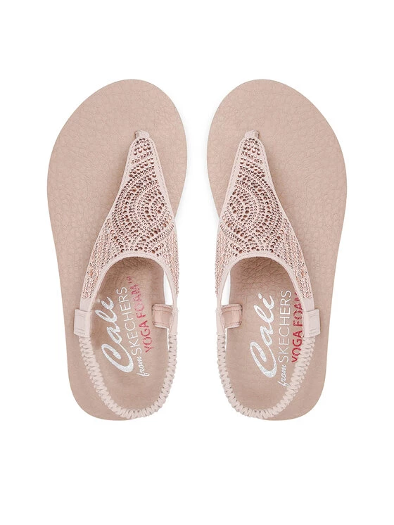 Νέος 💯 Skechers Γυναίκες Σανδάλια New Moon 32919/BLSH Ροζ ✨ 8 Νέος 💯 Skechers Γυναίκες Σανδάλια New Moon 32919/BLSH Ροζ ✨ - Image 6