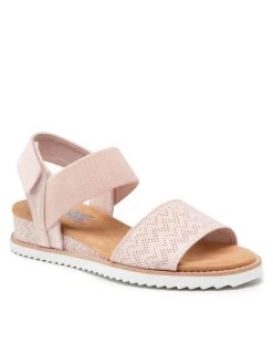 Καλύτερη πώληση 😉 Skechers Γυναίκες Σανδάλια Desert Kiss 31440/BLSH Ροζ ⭐
