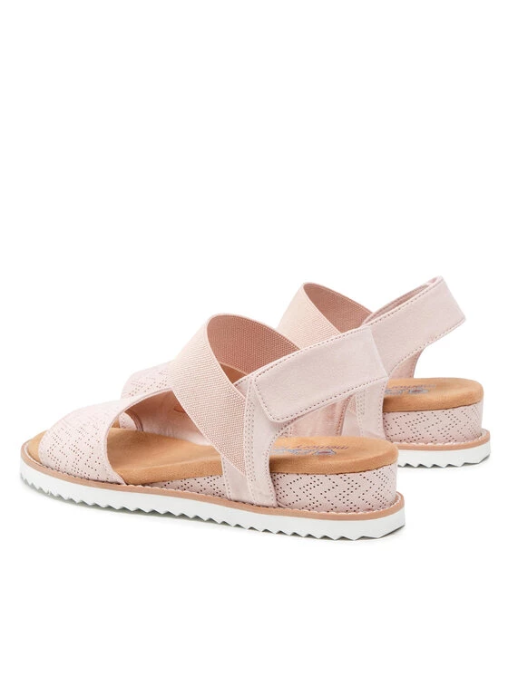 Καλύτερη πώληση ???? Skechers Γυναίκες Σανδάλια Desert Kiss 31440/BLSH Ροζ ⭐ 5 Καλύτερη πώληση ???? Skechers Γυναίκες Σανδάλια Desert Kiss 31440/BLSH Ροζ ⭐ - Image 3