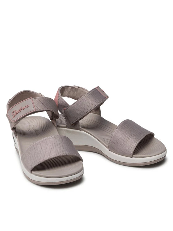 Ολοκαίνουργιο 🔔 Skechers Γυναίκες Σανδάλια Arch Fit Sunshine 163310/TPPK Γκρι ⭐ 7 Ολοκαίνουργιο 🔔 Skechers Γυναίκες Σανδάλια Arch Fit Sunshine 163310/TPPK Γκρι ⭐ - Image 5