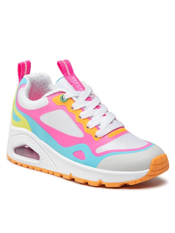 ΧΟΝΔΡΙΚΟ ΕΜΠΟΡΙΟ 😀 Skechers Γυναίκες Αθλητικά Color Steps 310919L/WMLT Λευκό 🌟 3 ΧΟΝΔΡΙΚΟ ΕΜΠΟΡΙΟ 😀 Skechers Γυναίκες Αθλητικά Color Steps 310919L/WMLT Λευκό 🌟