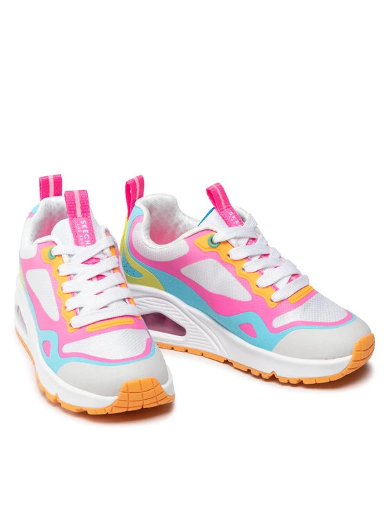 ΧΟΝΔΡΙΚΟ ΕΜΠΟΡΙΟ 😀 Skechers Γυναίκες Αθλητικά Color Steps 310919L/WMLT Λευκό 🌟 7 ΧΟΝΔΡΙΚΟ ΕΜΠΟΡΙΟ 😀 Skechers Γυναίκες Αθλητικά Color Steps 310919L/WMLT Λευκό 🌟 - Image 5