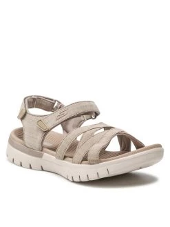 Τοπ 10 👍 Skechers Γυναίκες Σανδάλια On The Go Flex 140318/TPE Μπεζ ⌛