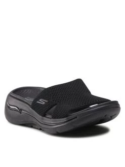 Κουπόνι ⭐ Skechers Γυναίκες Παντόφλες Go Walk Arch Fit 140224/BBK Μαύρο 😀
