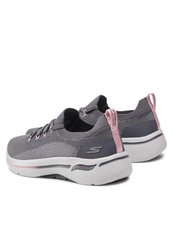 Κουπόνι ✨ Skechers Γυναίκες Αθλητικά Go Walk Arch Fit 124863/GYPK Γκρι 🎉 5 Κουπόνι ✨ Skechers Γυναίκες Αθλητικά Go Walk Arch Fit 124863/GYPK Γκρι 🎉 - Image 3