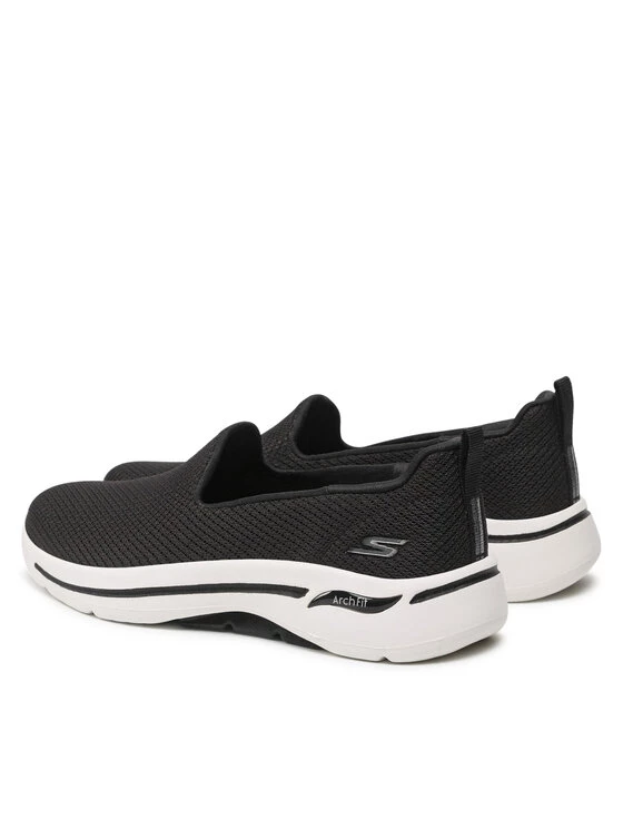 Εκπτωση 🌟 Skechers Γυναίκες Κλειστά Παπούτσια Κλειστά παπούτσια Go Walk Arch Fit 124401/BKW Μαύρο ⌛ 5 Εκπτωση 🌟 Skechers Γυναίκες Κλειστά Παπούτσια Κλειστά παπούτσια Go Walk Arch Fit 124401/BKW Μαύρο ⌛ - Image 3